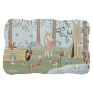PUZLE DE BAÑO FOREST FRIENDS Little Dutch