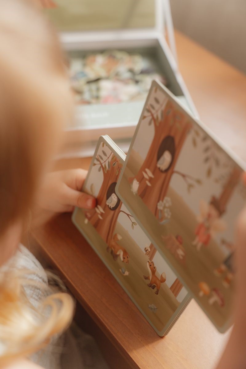 TABLERO MAGNÉTICO FOREST FRIENDS FSC Little dutch - Imagen 4