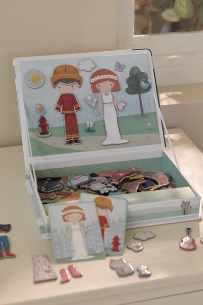 TABLERO MAGNÉTICO JIM & ROSA FSC LITTLE Little Dutch - Imagen 5