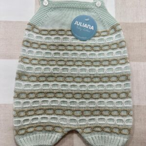 Peto punto cadenas verde mar-blanco-beig Juliana vistiendo bebes
