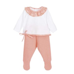Conjunto Polaina SIKAR coral Calamaro baby