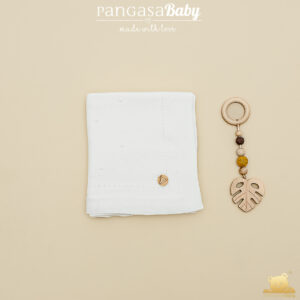 Mantita bodoques marfil  Pangasa baby