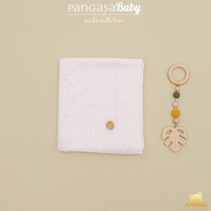 Mantita bodoques Rosa bebe Pangasa baby