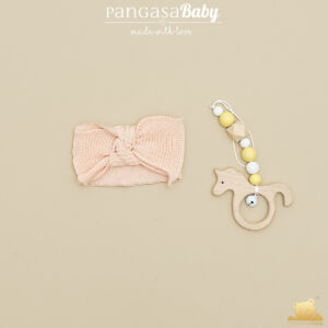 Diadema verano melocoton pangasa baby