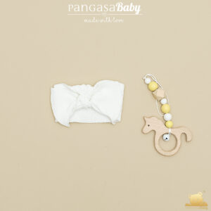 Diadema verano marfil pangasa