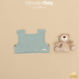 Chaleco verde mint edición limitada-Pangasa Baby