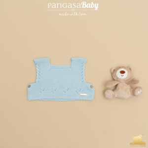 Chaleco celeste bebe edición limitada-Pangasa Baby