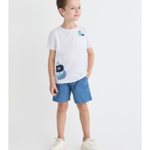 Conjunto camiseta bolsillo loro pirata Street Monkey