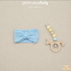 Diadema verano verde agua pangasa baby