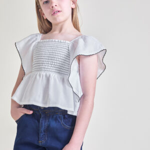 Top volante mangas Street Monkey