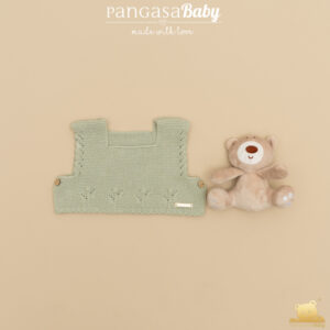 Chaleco verde hoja edición limitada Pangasa baby