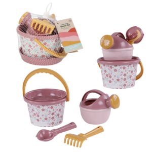 SET PLAYA 5 PIEZAS FLORES LITTLE DUTCH