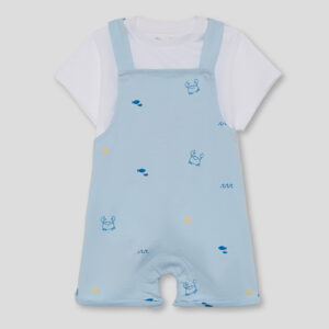 Conjunto peto celeste mar Street Monkey