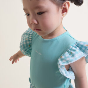 Conjunto vichy turquesa Street Monkey