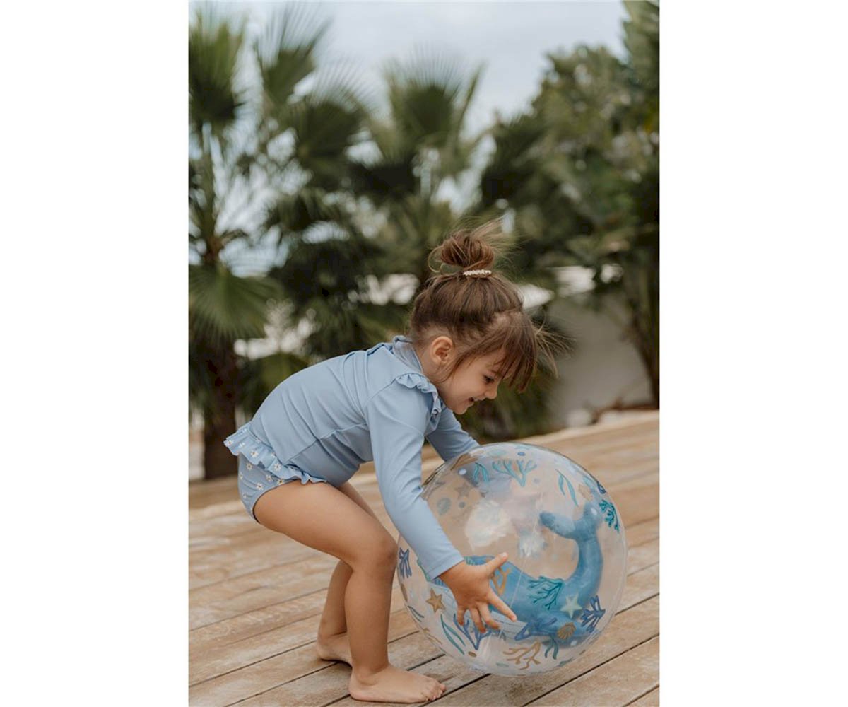 Pelota de Playa 3D Ocean Dreams Blue Little Dutch - Imagen 3