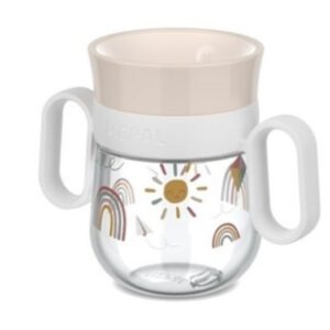 VASO ANTIDERRAME 360º 200 ML ARCOIRIS Little Dutch