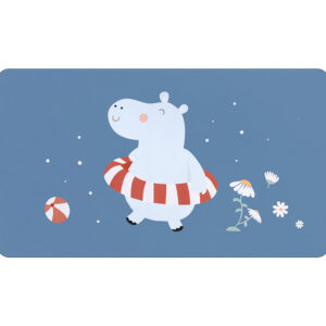 Toalla Playa Microfibra Hippos Personalizable Monnëka