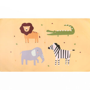 Toalla Playa Microfibra Wild Animals Personalizable Monnëka