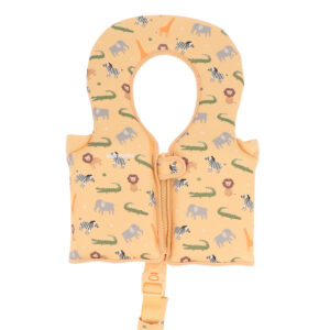 Chaleco Flotador Aprendizaje Wild Animals Talla 1-2 años Monnëka Tutete