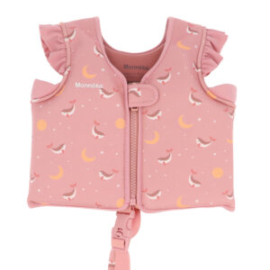 Chaleco Flotador Aprendizaje Whale Pink Monnëka TUTETE