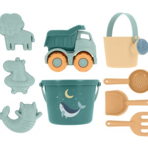 Set de Juguetes de Playa Whale Teal Monnëka