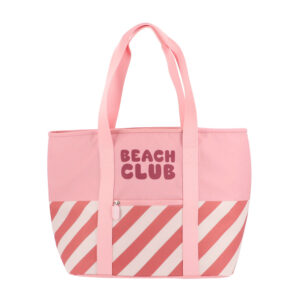 Bolso Tote Nevera Stripes Bloom & Blush Monnëka