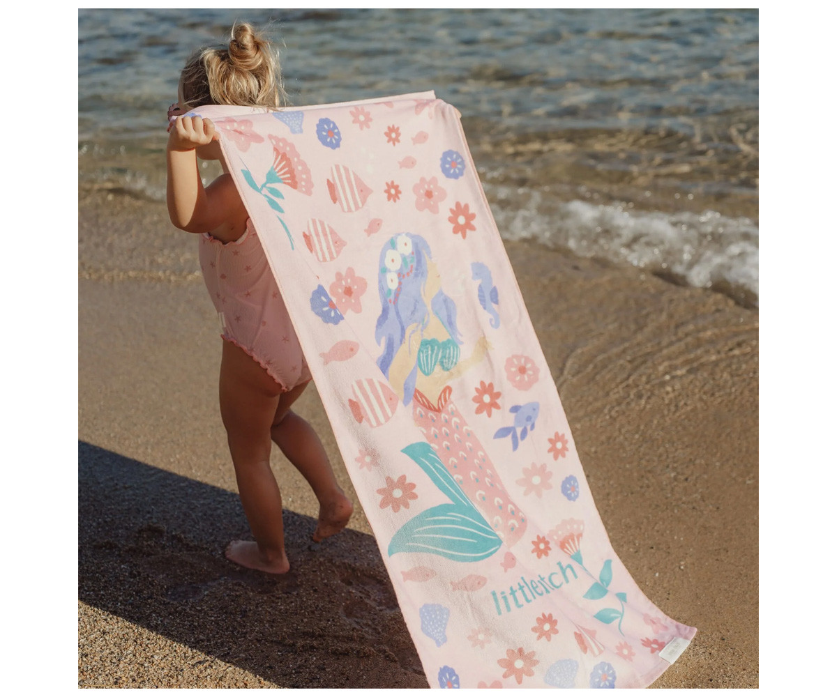Toalla Playa Dreamy Mermaid Little Dutch - Imagen 6