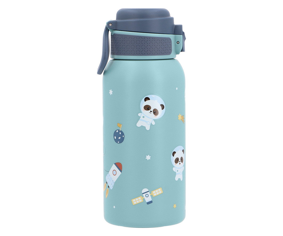 Botella de Acero Térmica Pandas in Space 500ml Tutete - Imagen 5