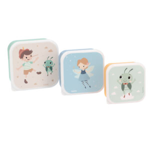 3 Cajas Almuerzo The Wooden Boy  Tutete