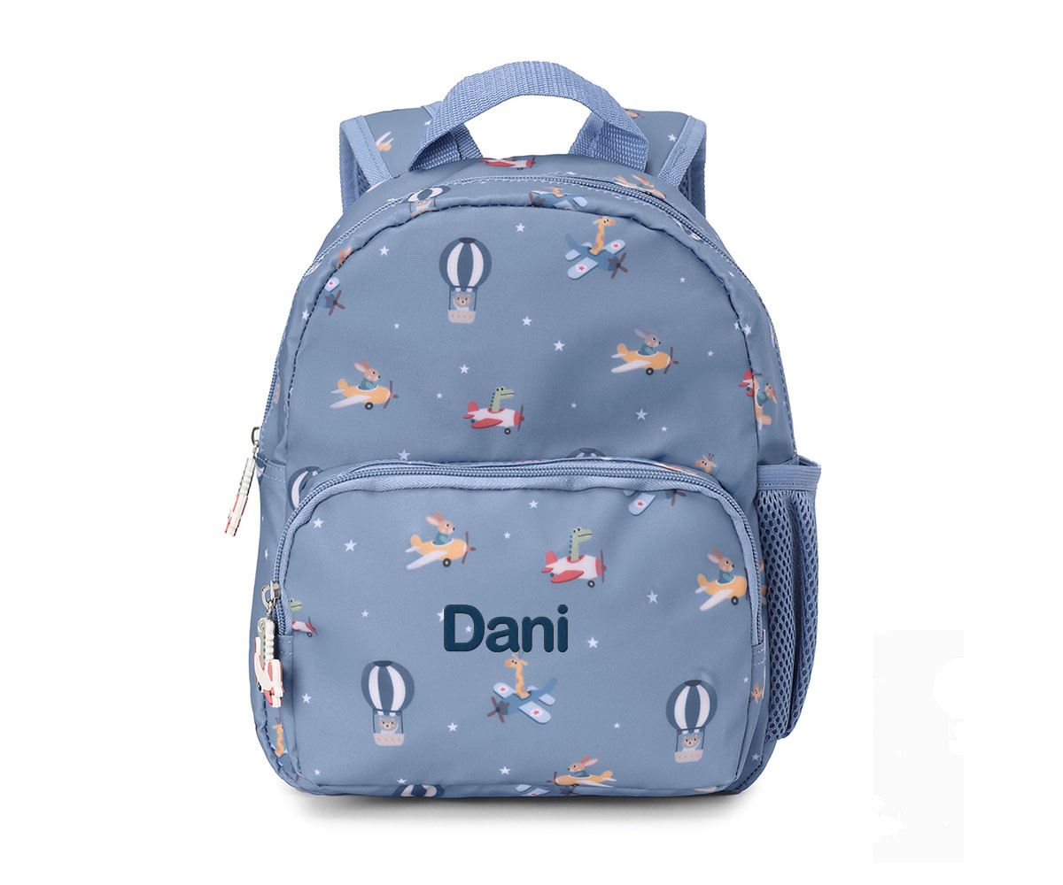 Mochila Infantil Planes Personalizable Tutete - Imagen 4