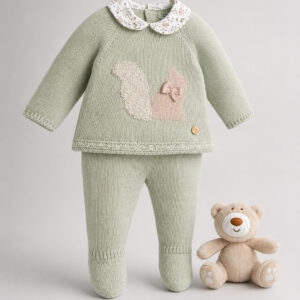P.PUESTA C.BEBE ARDILLA + GORRO Pangasa baby