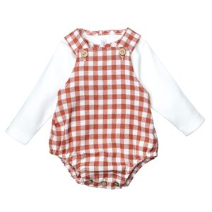 Conjunto Peto Lalin Terracota Calamaro baby