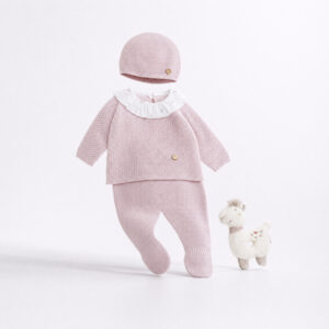 P.PUESTA C.VOLANTE BIRD + GORRO Pangasa Baby