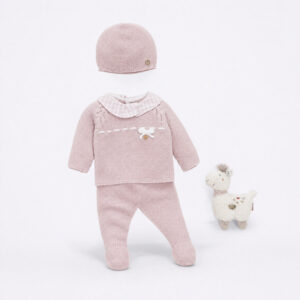 P.PUESTA C.VOLANTE SOFT + GORRO Pangasa baby