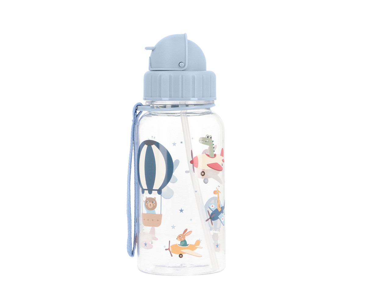 Botella Plástico Personalizable Planes 500ml Tutete