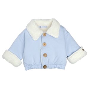 Chaqueta Burela celeste Calamaro Baby