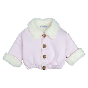 Chaqueta Burela Rosa Calamaro baby