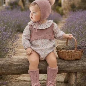 Pelele Flores Rp Sin Chaleco Pangasa baby