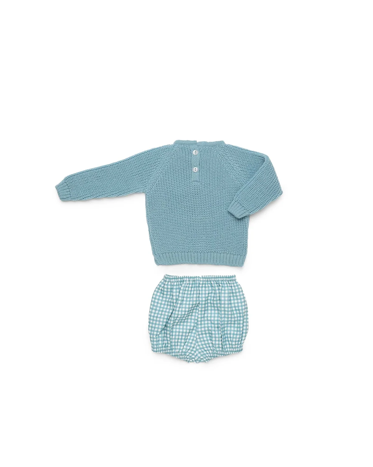 CONJUNTO PANTALON VICHY JULIANA VISTIENDO BEBES - Imagen 2