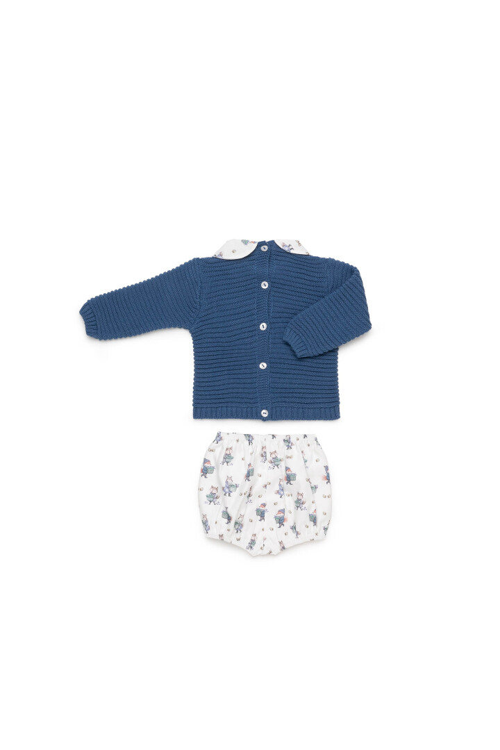 CONJUNTO PANTALON ZORRITOS JULIANA BEBES - Imagen 3
