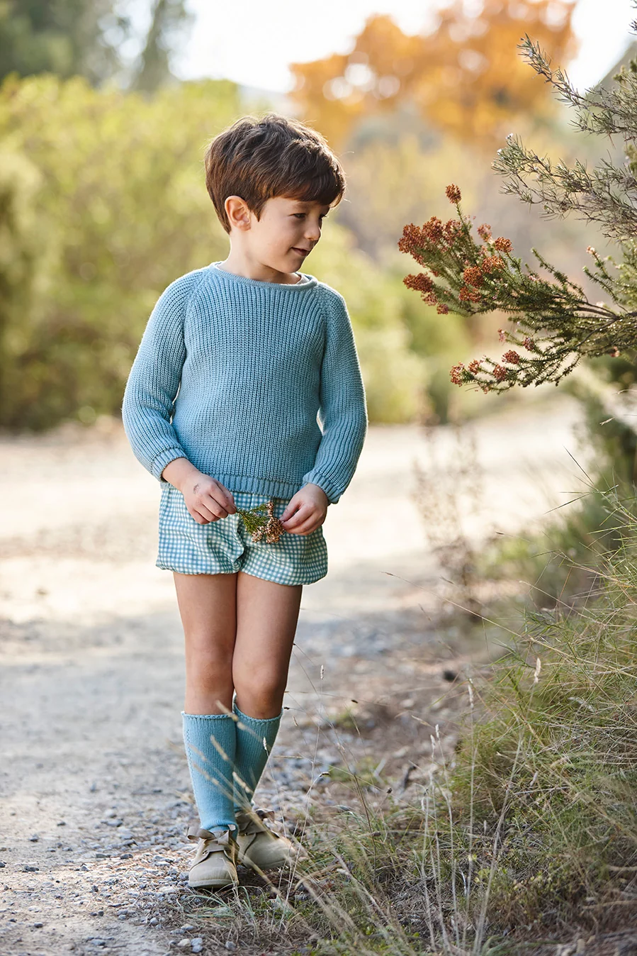 CONJUNTO PANTALON VICHY JULIANA VISTIENDO BEBES