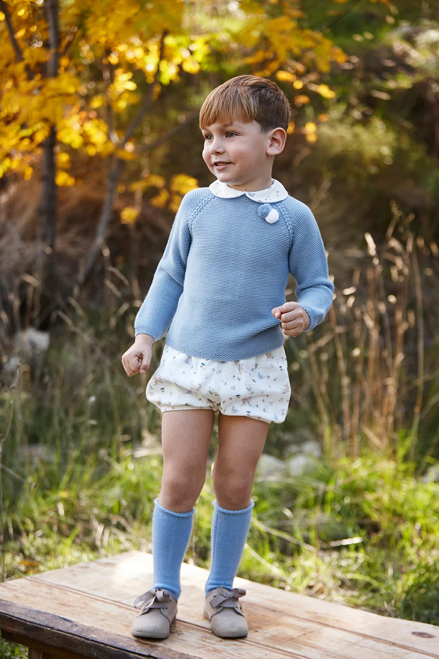 CONJUNTO PANTALON ANIMALITOS JULIANA VISTIENDO BEBES