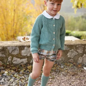 CONJUNTO PANTALON CUADROS JULIANA VISTIENDO BEBES