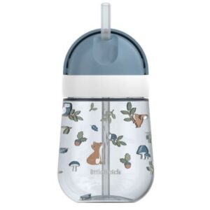 VASO CON PAJITA MIO 300 ML FOREST FRIEN Little dutch