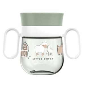 VASO ANTIDERRAME 360º 200 ML PEQUEÑA GRANJA Little dutch