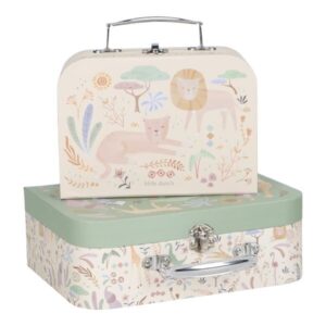 SET DE MALETAS SAFARI FRIENDS Little Dutch