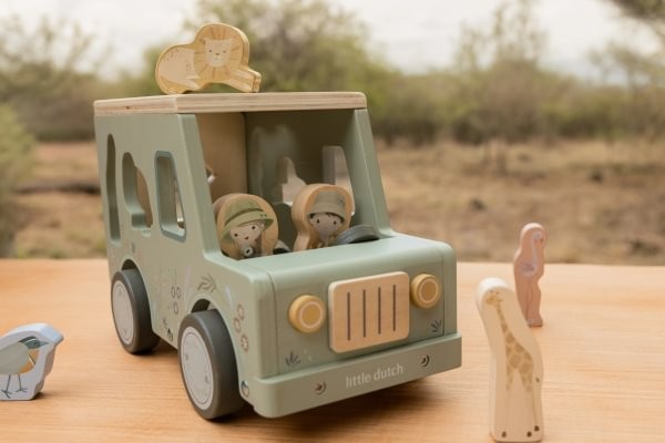 COCHE SAFARI ENCAJA LAS FORMA FSC SAFAR Little dutch - Imagen 4