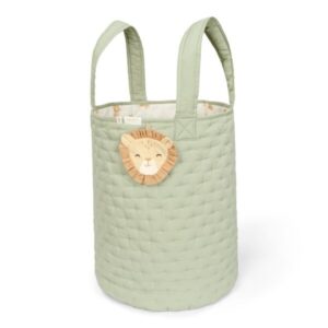 Maxi cesta almacenamien Safari Leo Verde Little dutch