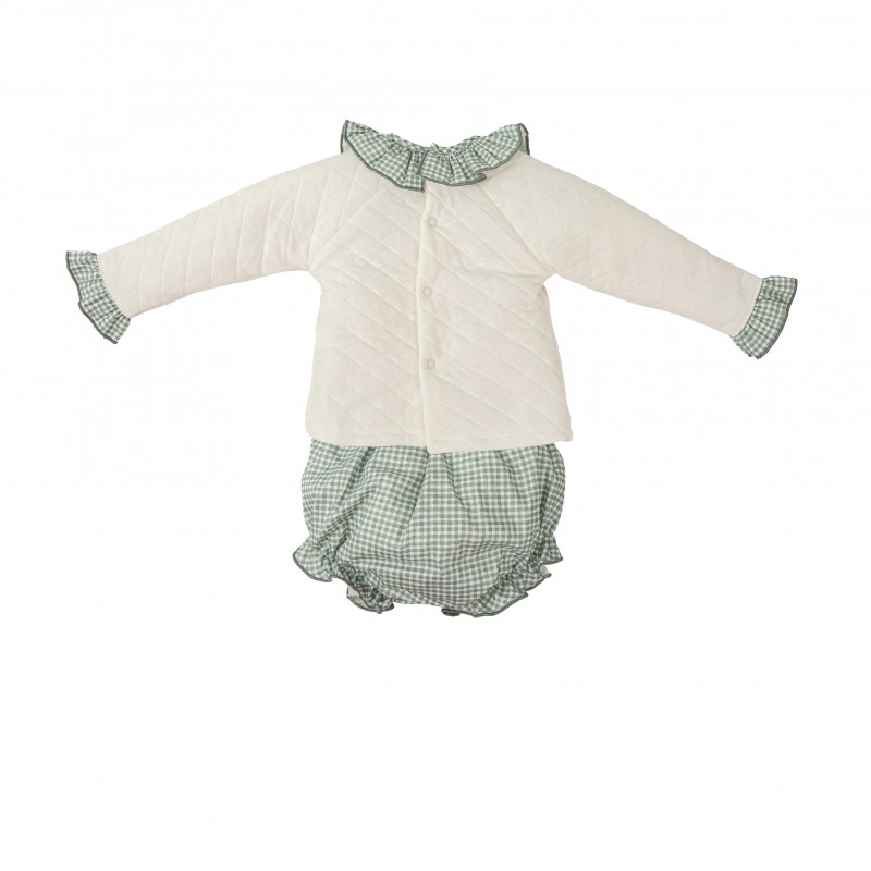 CONJUNTO RANITA BEBE NIÑA PASEO Babidu - Imagen 2