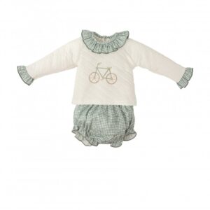 CONJUNTO RANITA BEBE NIÑA PASEO Babidu